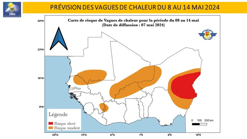 Présentation Analyse Climatologique Vagues de Chaleur Niger 2024